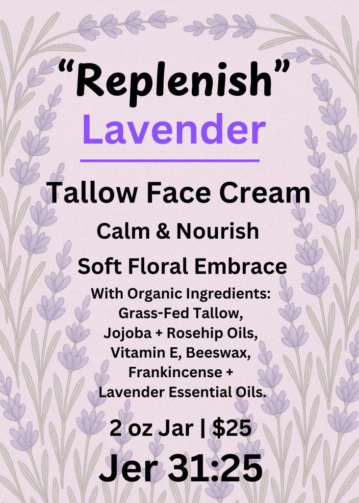 replenishlavendertallowfacecream