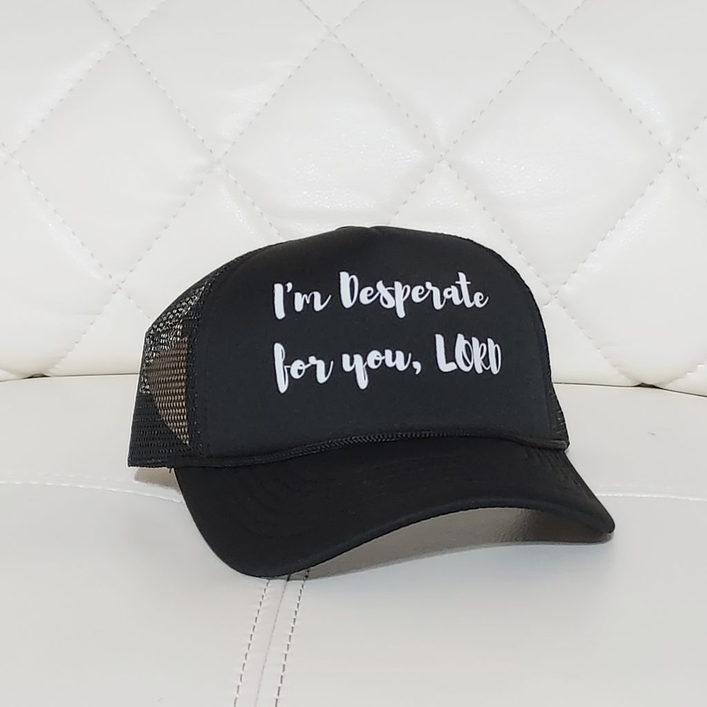 merch hat black desperate